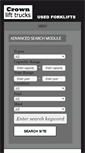 Mobile Screenshot of buyusedcrownforklifts.com